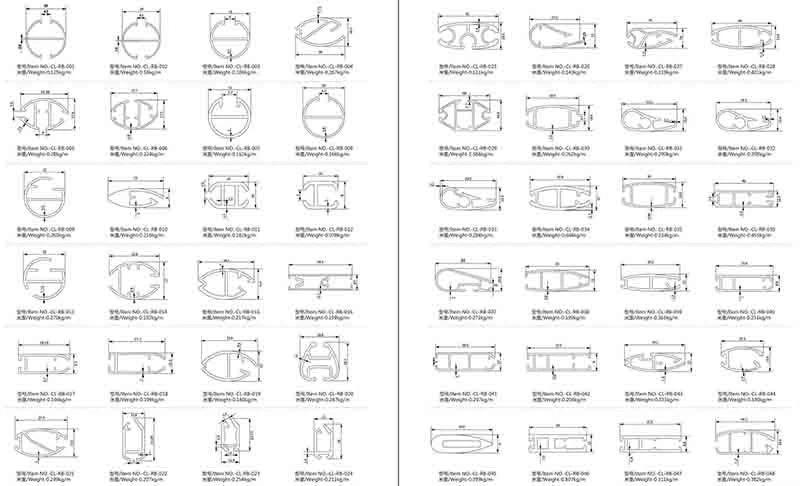 Aluminum Alloy Curtain Track