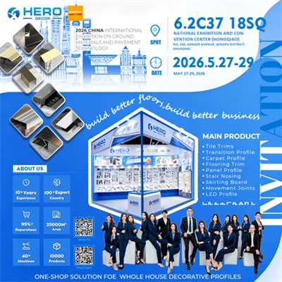 DOMOTEX Asia 2026-এ Hero Metal-এ যোগ দিন: বুথ 6.2C37-এ এক-স্টপ সলিউশন
