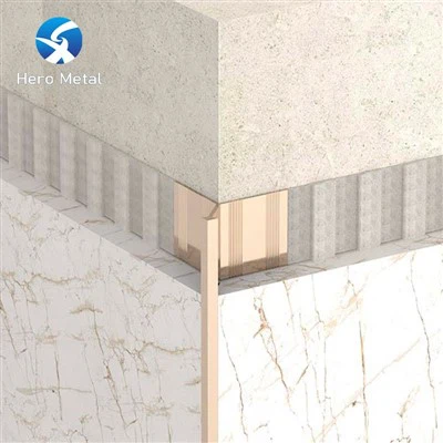aluminum tile trim